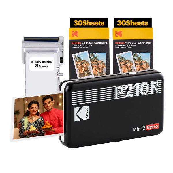 KODAK Mini 2 Retro P210R Photo Printer